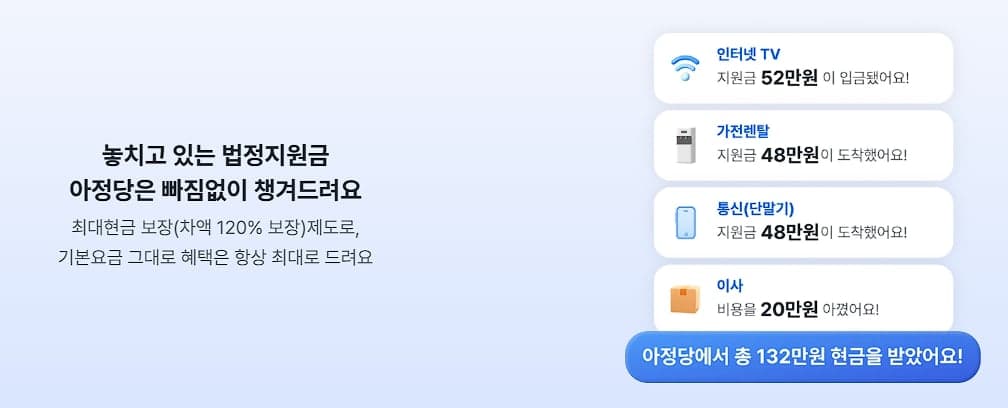 놓치고 있는 → 권리를 찾아 준다는 메시지